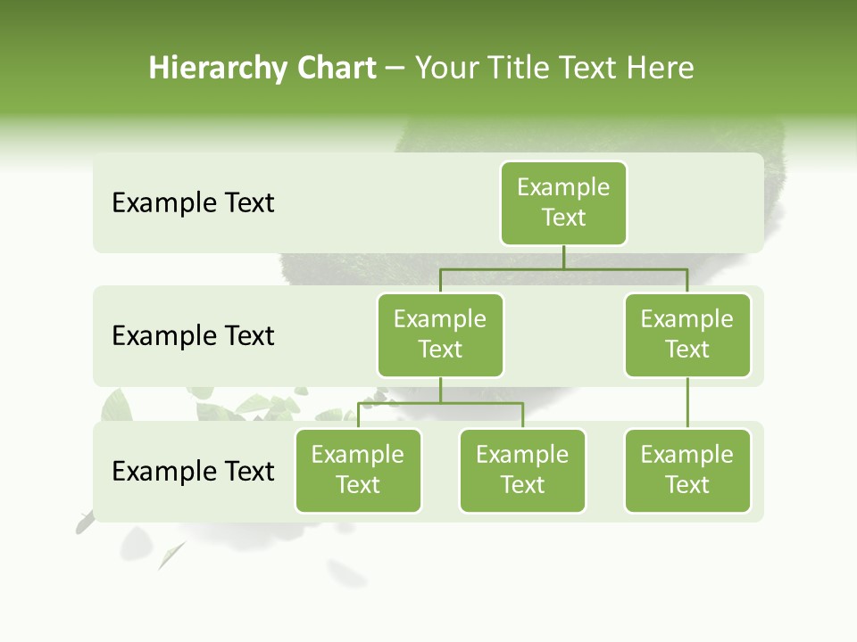 White Leaf Electric PowerPoint Template