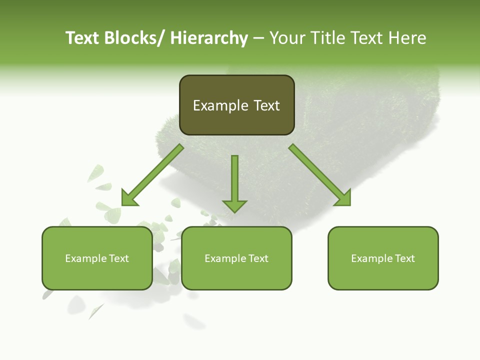 White Leaf Electric PowerPoint Template