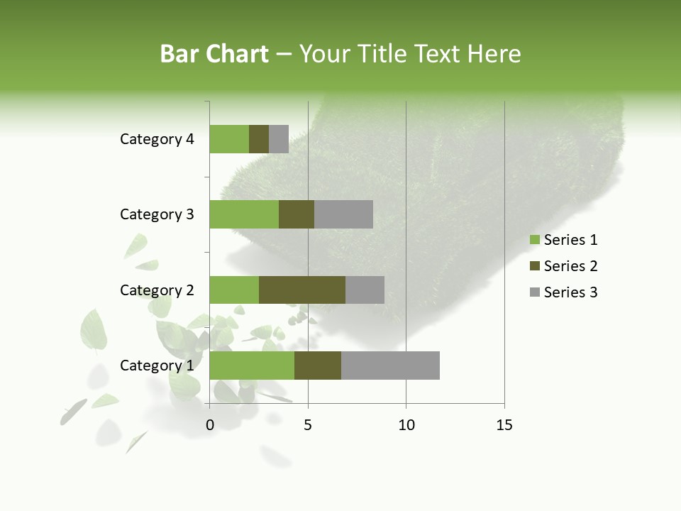 White Leaf Electric PowerPoint Template