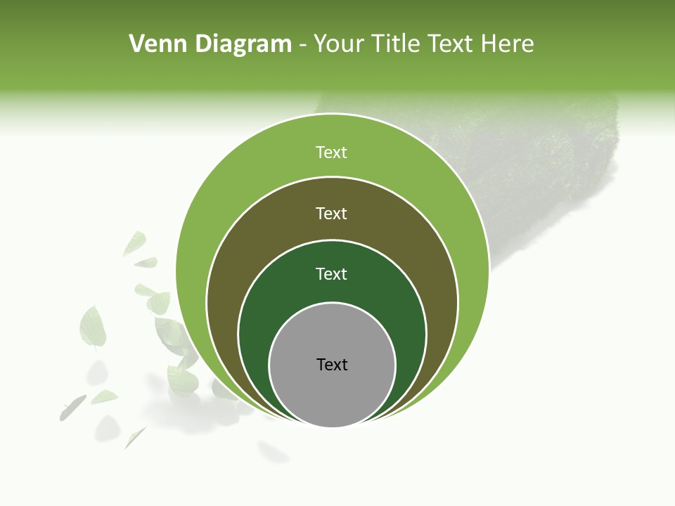 White Leaf Electric PowerPoint Template