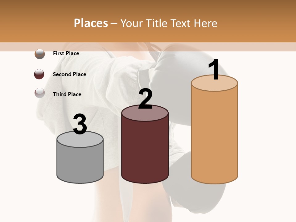 Box Compete Boxer PowerPoint Template