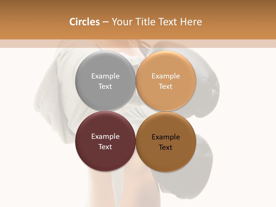 Box Compete Boxer PowerPoint Template