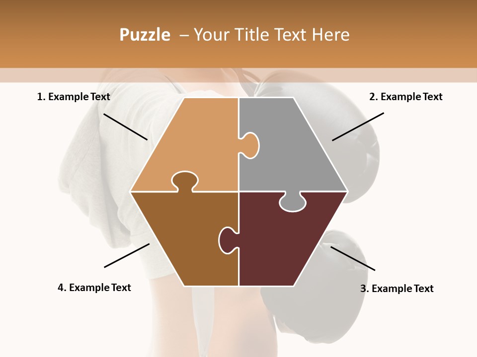 Box Compete Boxer PowerPoint Template