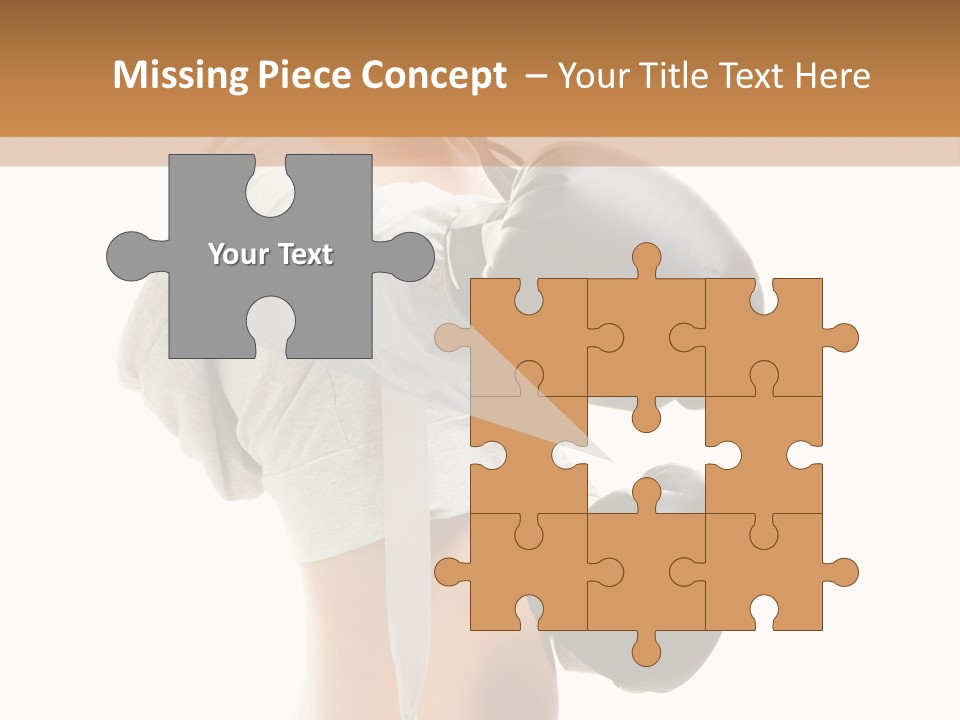 Box Compete Boxer PowerPoint Template