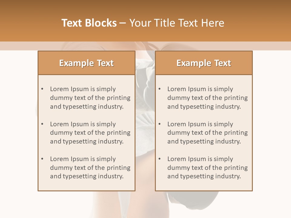 Box Compete Boxer PowerPoint Template