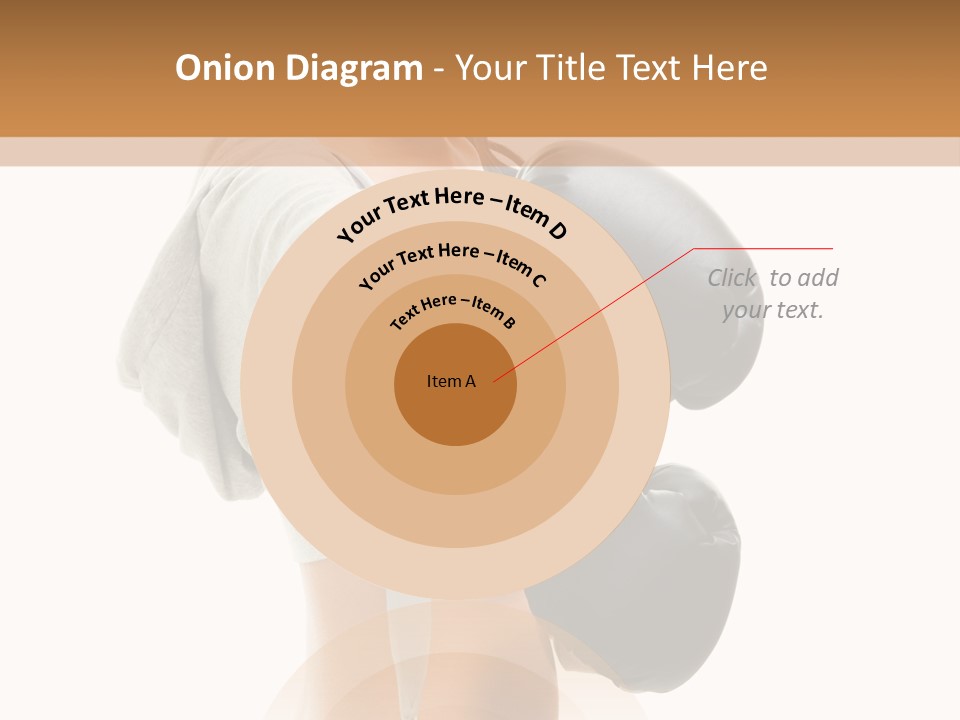 Box Compete Boxer PowerPoint Template