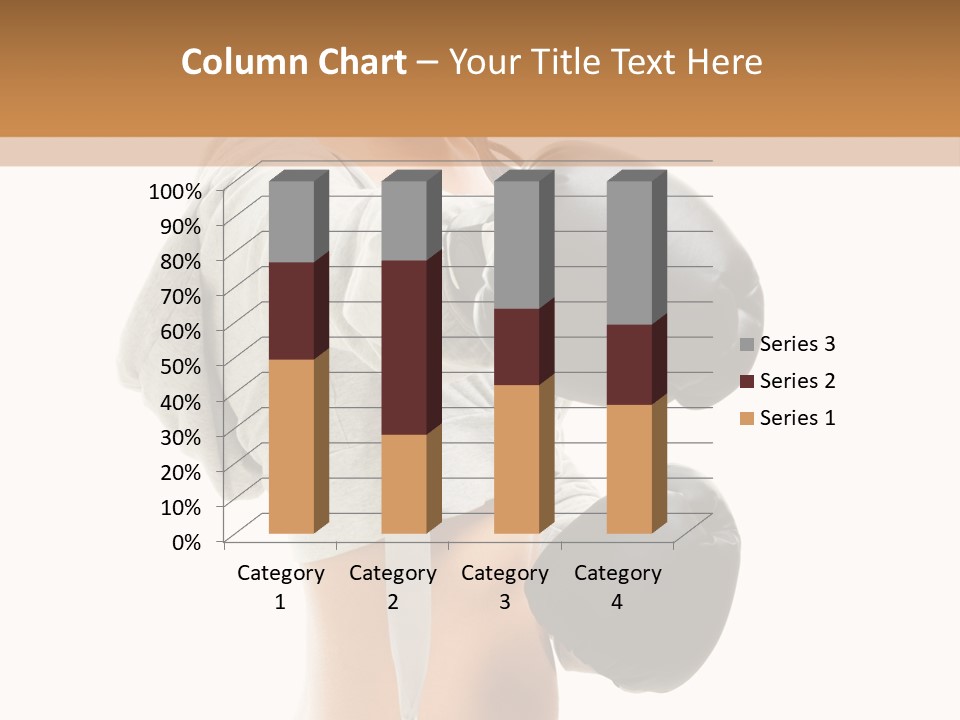 Box Compete Boxer PowerPoint Template