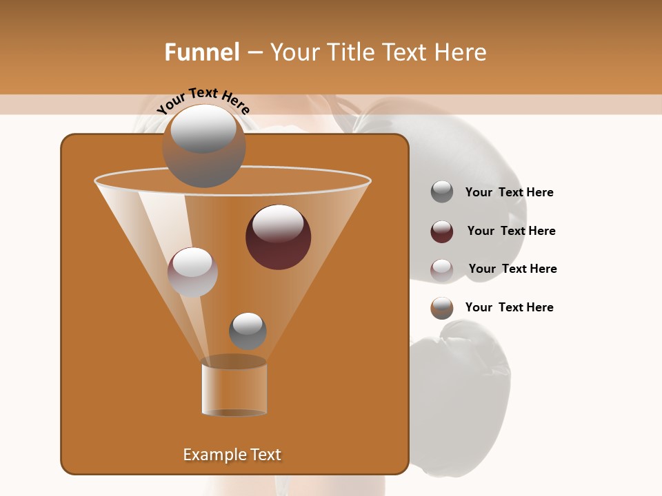 Box Compete Boxer PowerPoint Template