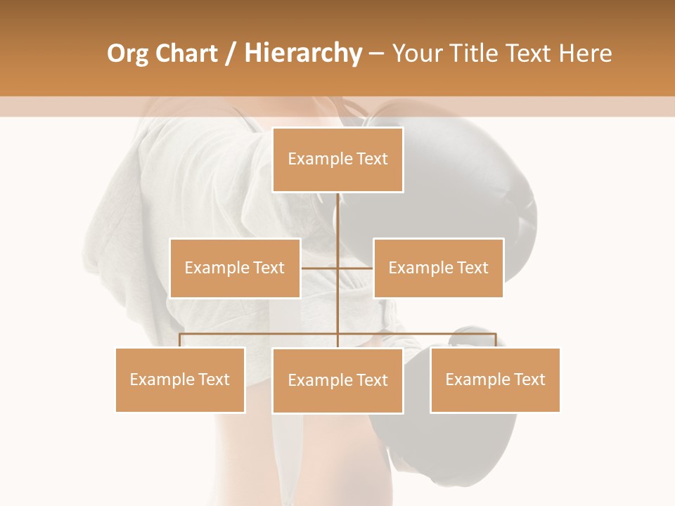 Box Compete Boxer PowerPoint Template