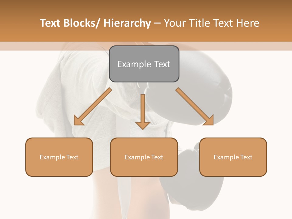 Box Compete Boxer PowerPoint Template