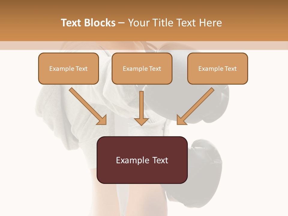 Box Compete Boxer PowerPoint Template