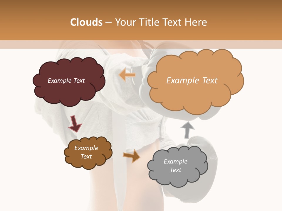 Box Compete Boxer PowerPoint Template