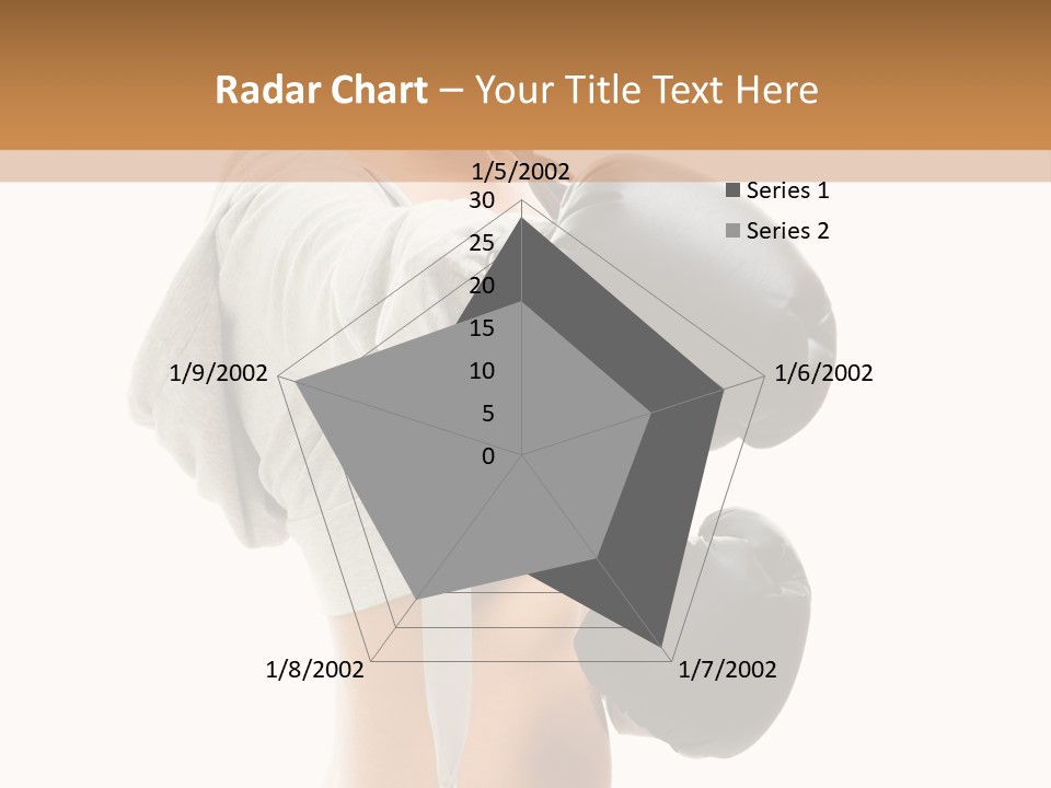 Box Compete Boxer PowerPoint Template