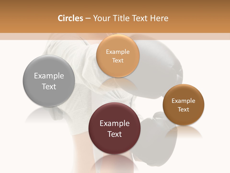 Box Compete Boxer PowerPoint Template