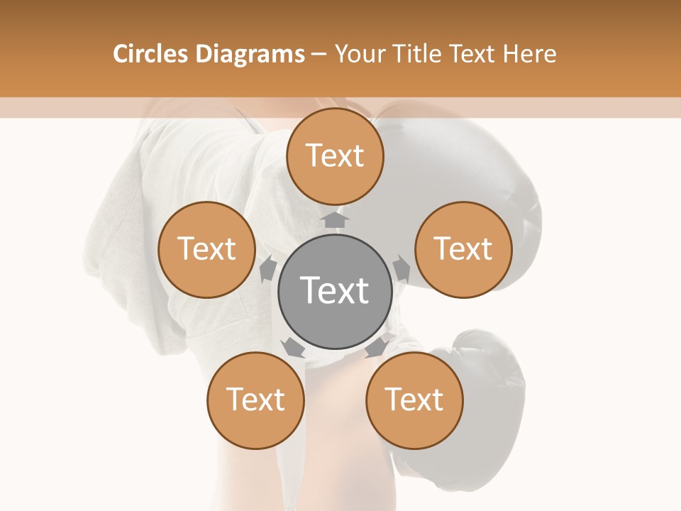 Box Compete Boxer PowerPoint Template