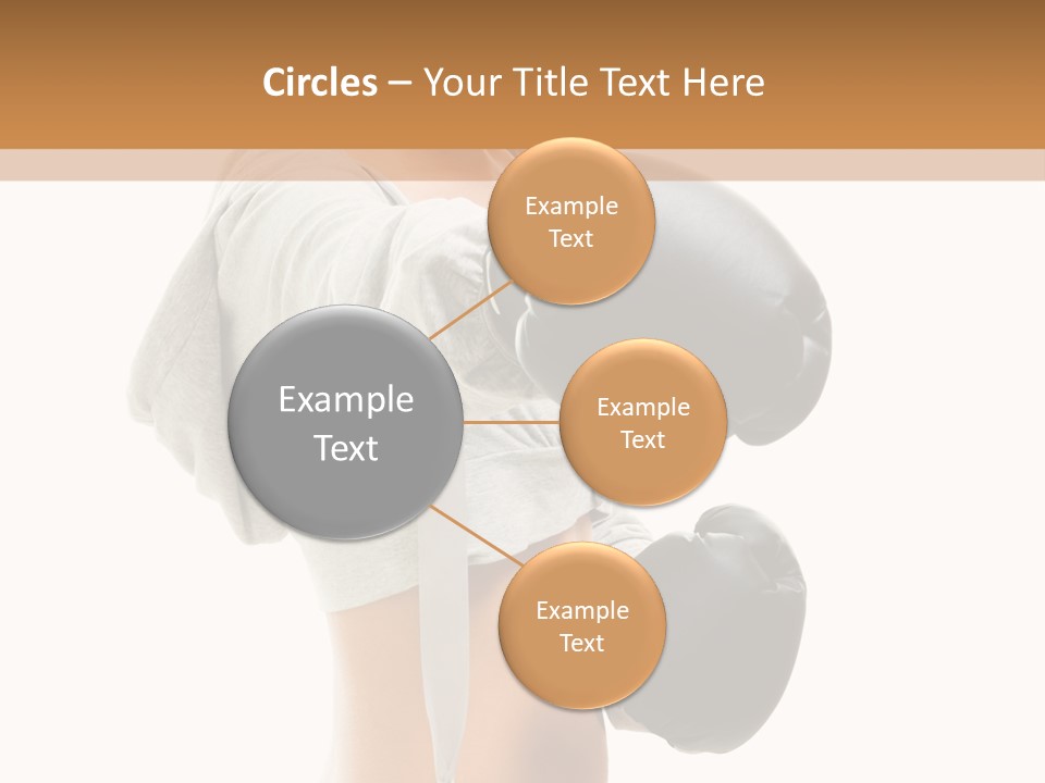 Box Compete Boxer PowerPoint Template