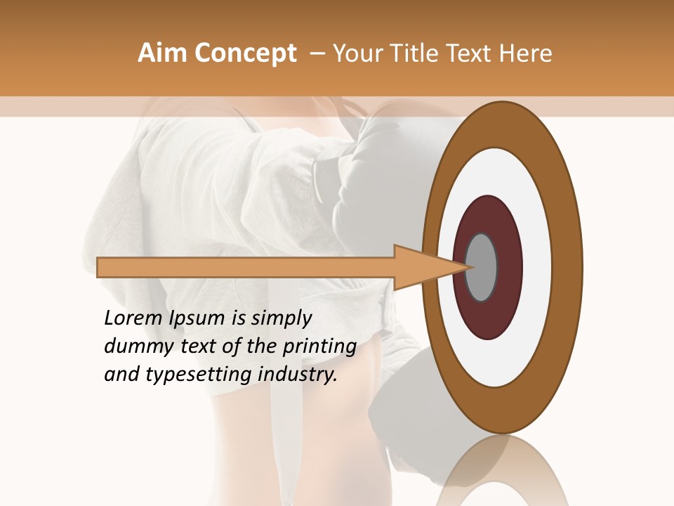Box Compete Boxer PowerPoint Template