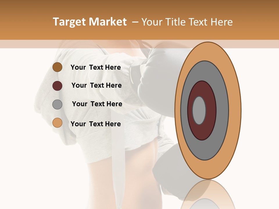 Box Compete Boxer PowerPoint Template