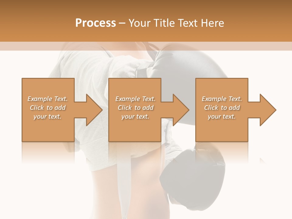 Box Compete Boxer PowerPoint Template