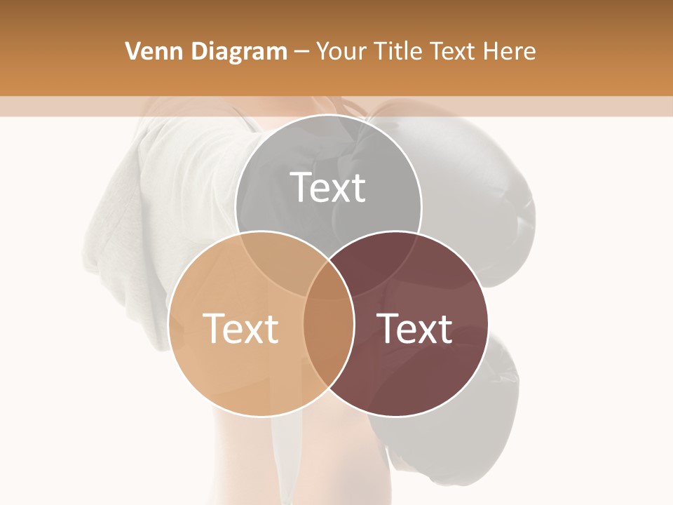 Box Compete Boxer PowerPoint Template