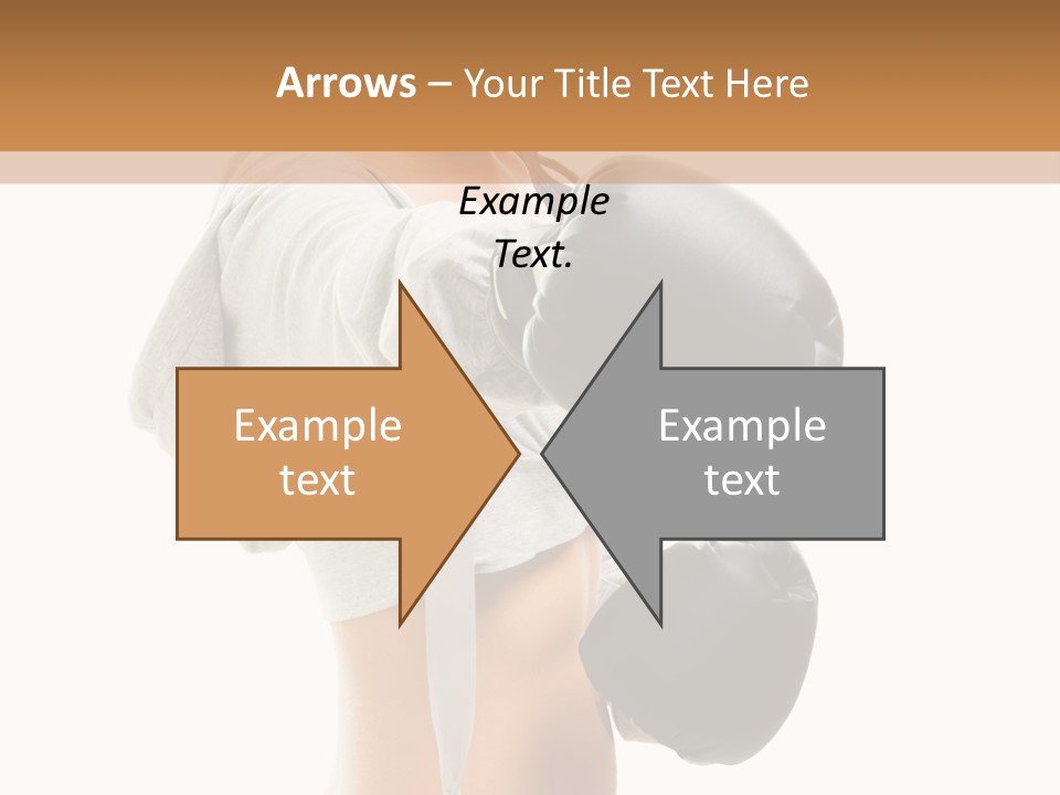 Box Compete Boxer PowerPoint Template