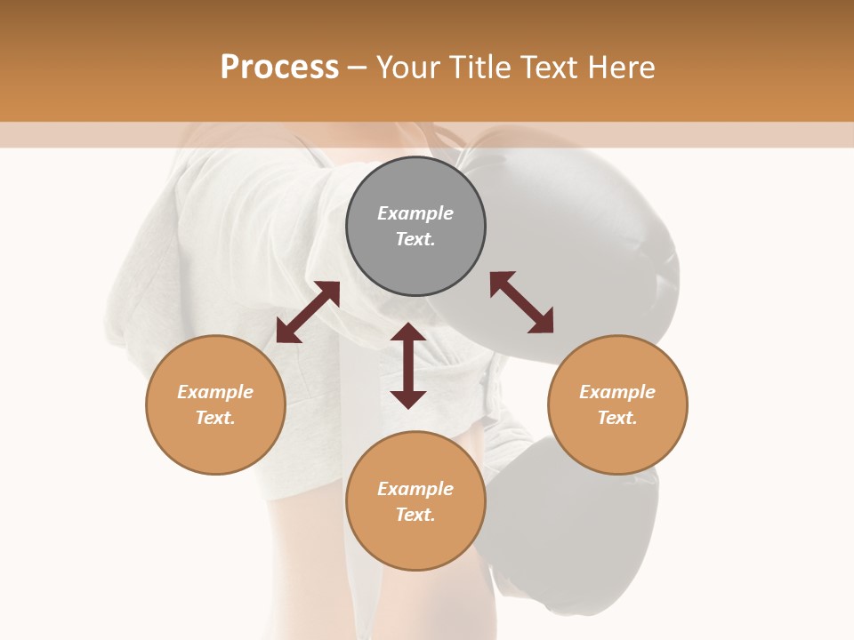 Box Compete Boxer PowerPoint Template