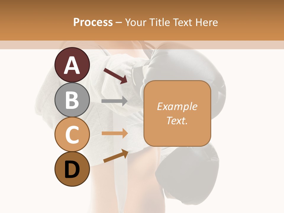 Box Compete Boxer PowerPoint Template