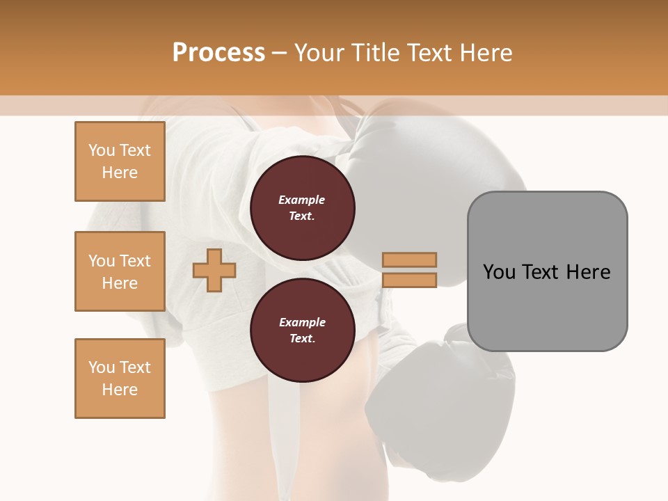 Box Compete Boxer PowerPoint Template