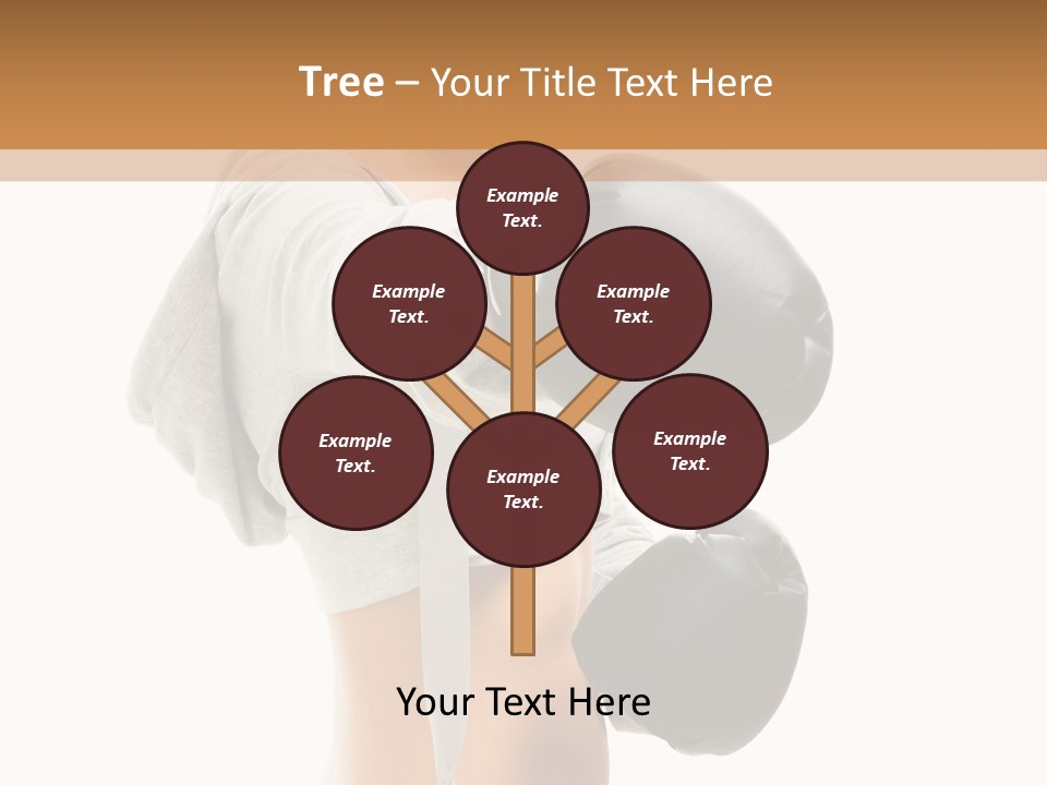 Box Compete Boxer PowerPoint Template