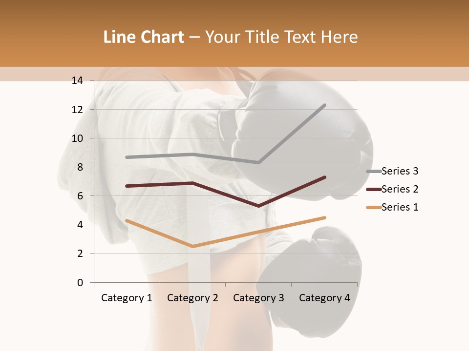 Box Compete Boxer PowerPoint Template