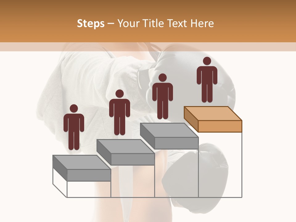 Box Compete Boxer PowerPoint Template
