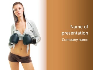 Slim Confident Champion PowerPoint Template