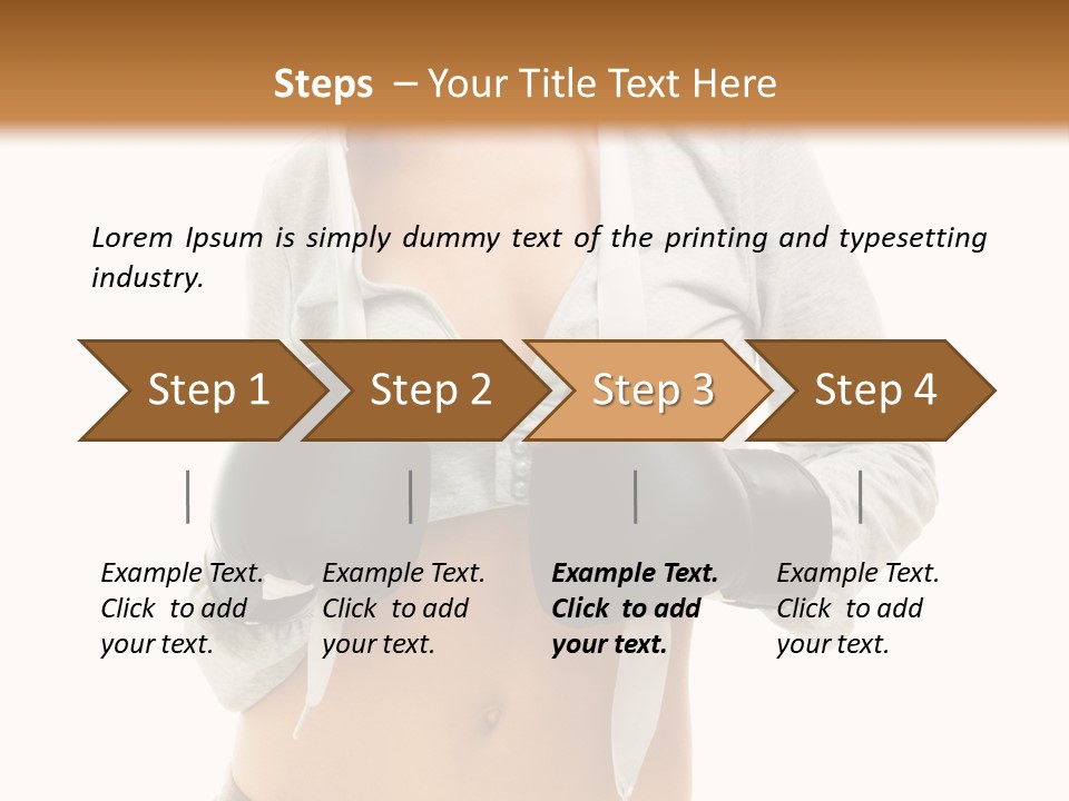 Slim Confident Champion PowerPoint Template