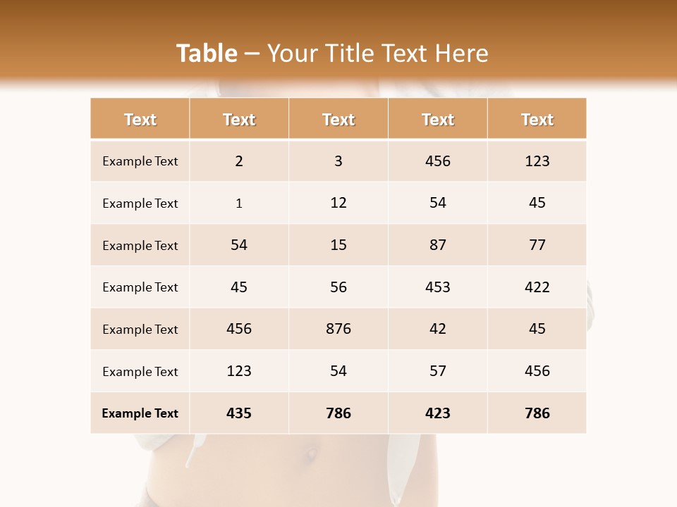 Slim Confident Champion PowerPoint Template