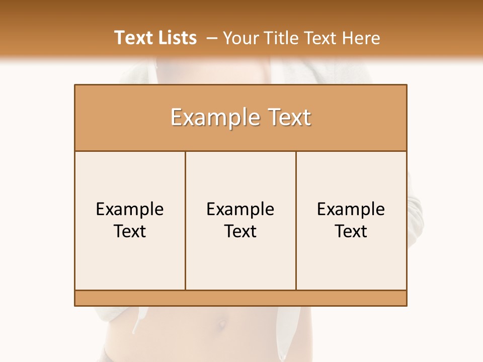 Slim Confident Champion PowerPoint Template