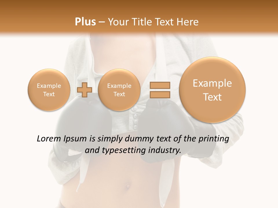 Slim Confident Champion PowerPoint Template