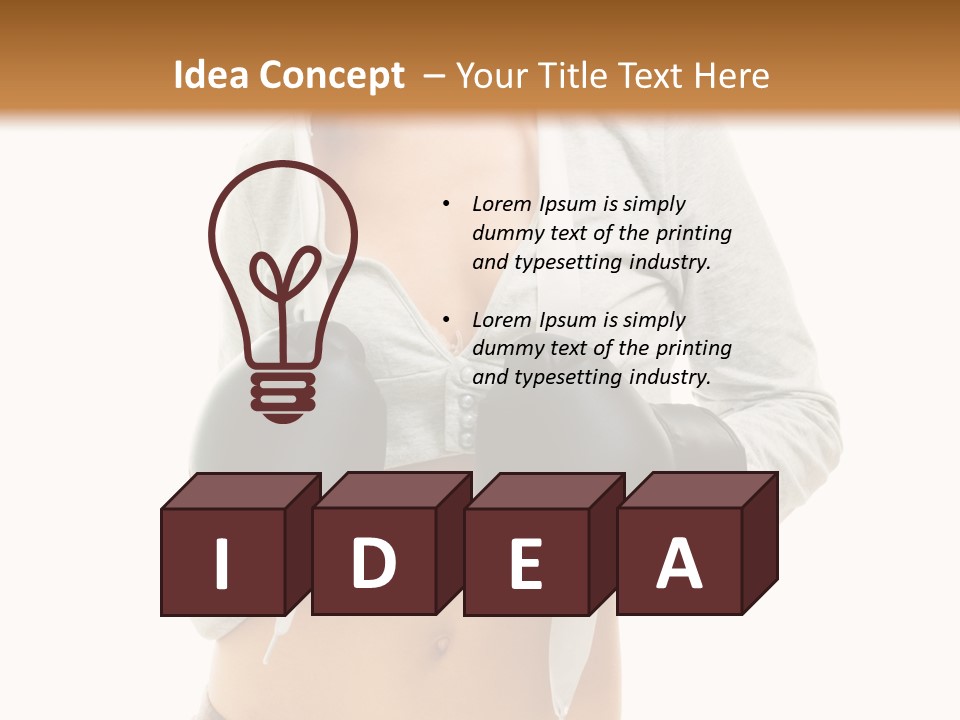 Slim Confident Champion PowerPoint Template
