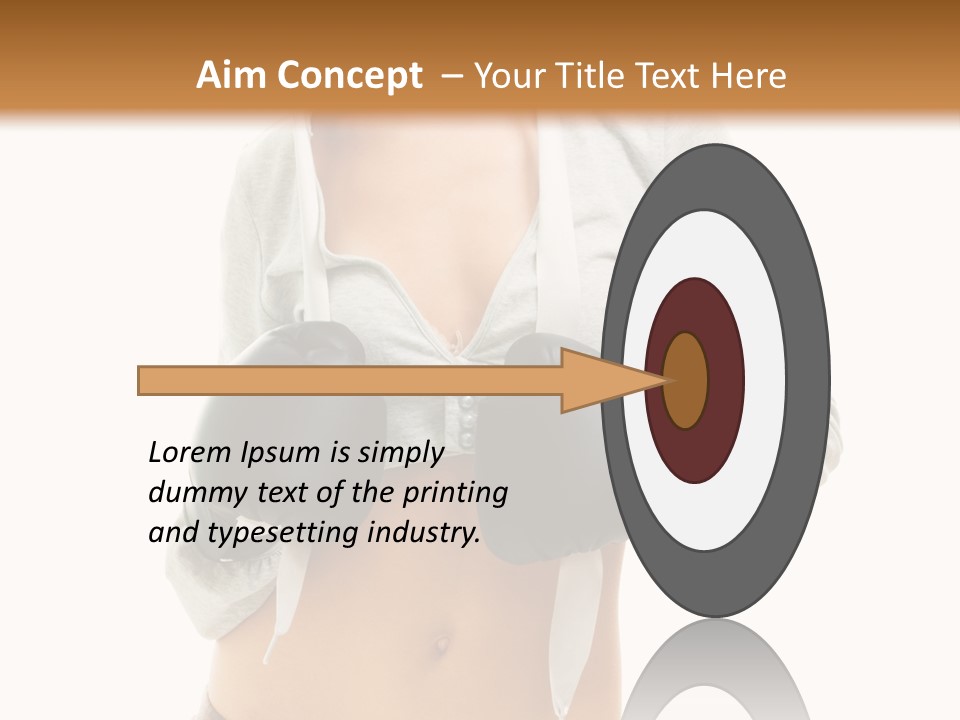 Slim Confident Champion PowerPoint Template
