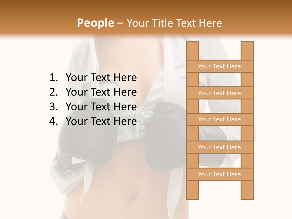 Slim Confident Champion PowerPoint Template