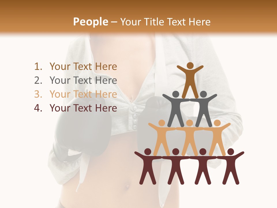 Slim Confident Champion PowerPoint Template