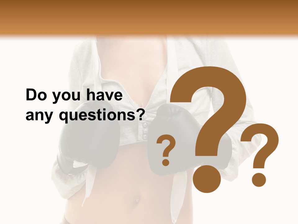 Slim Confident Champion PowerPoint Template