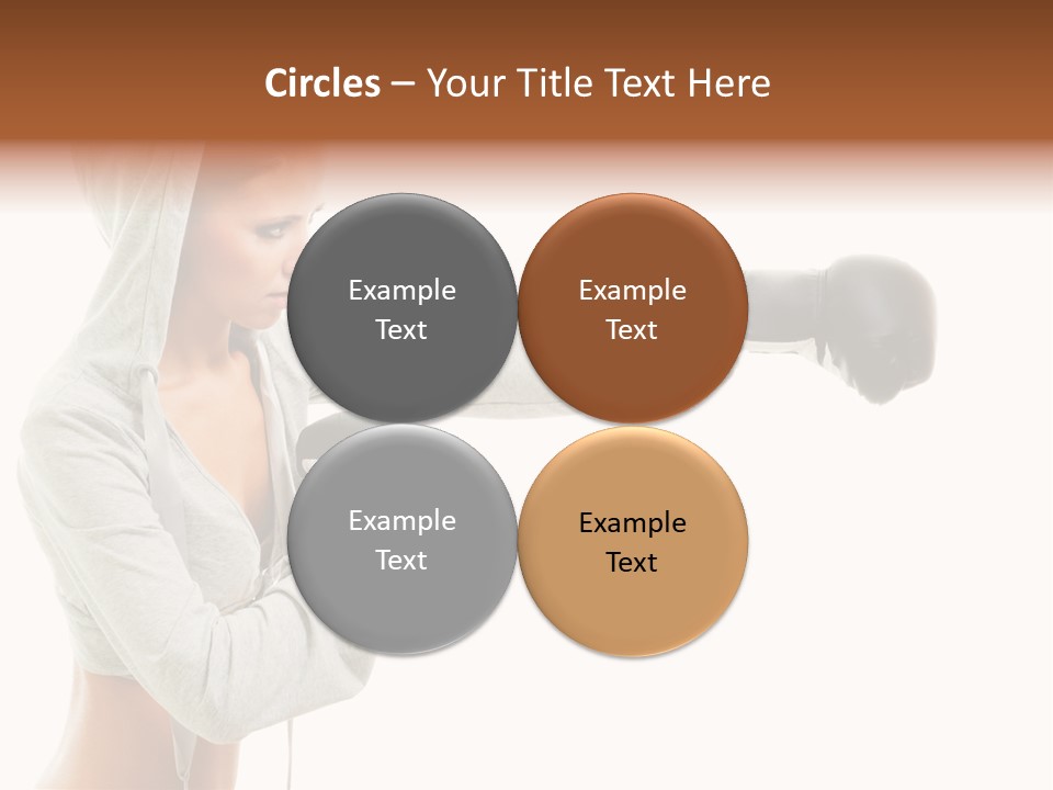 Playful Black Body PowerPoint Template