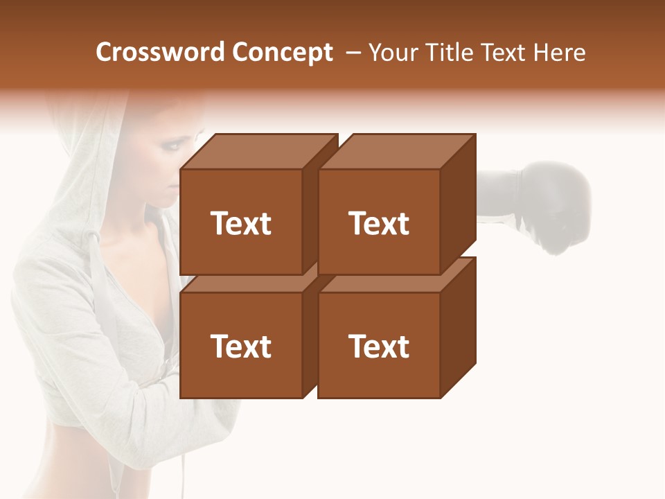 Playful Black Body PowerPoint Template