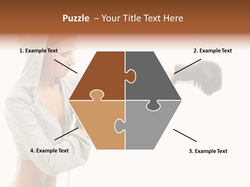 Playful Black Body PowerPoint Template