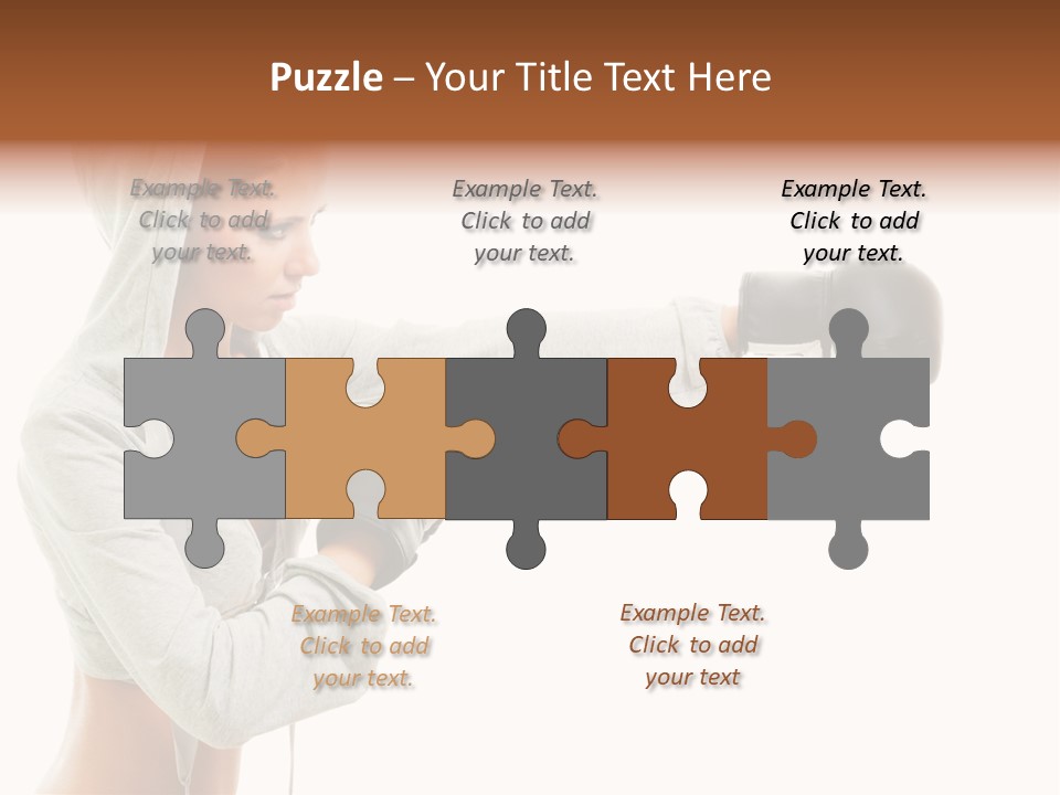 Playful Black Body PowerPoint Template