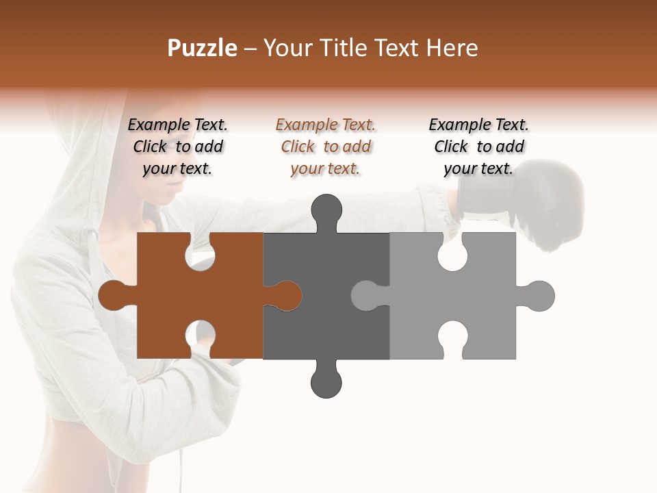 Playful Black Body PowerPoint Template