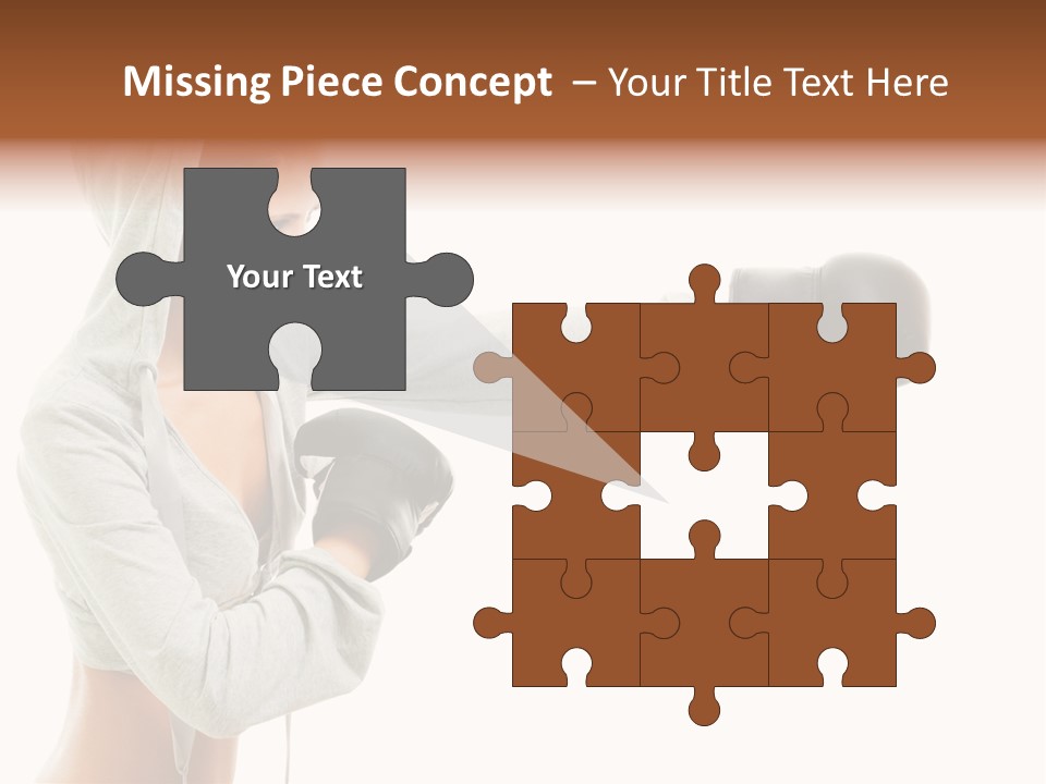 Playful Black Body PowerPoint Template