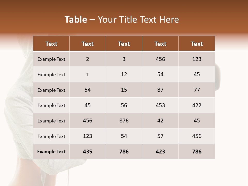 Playful Black Body PowerPoint Template