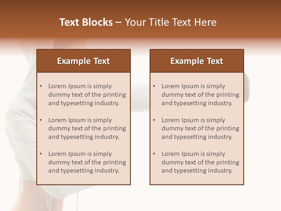 Playful Black Body PowerPoint Template