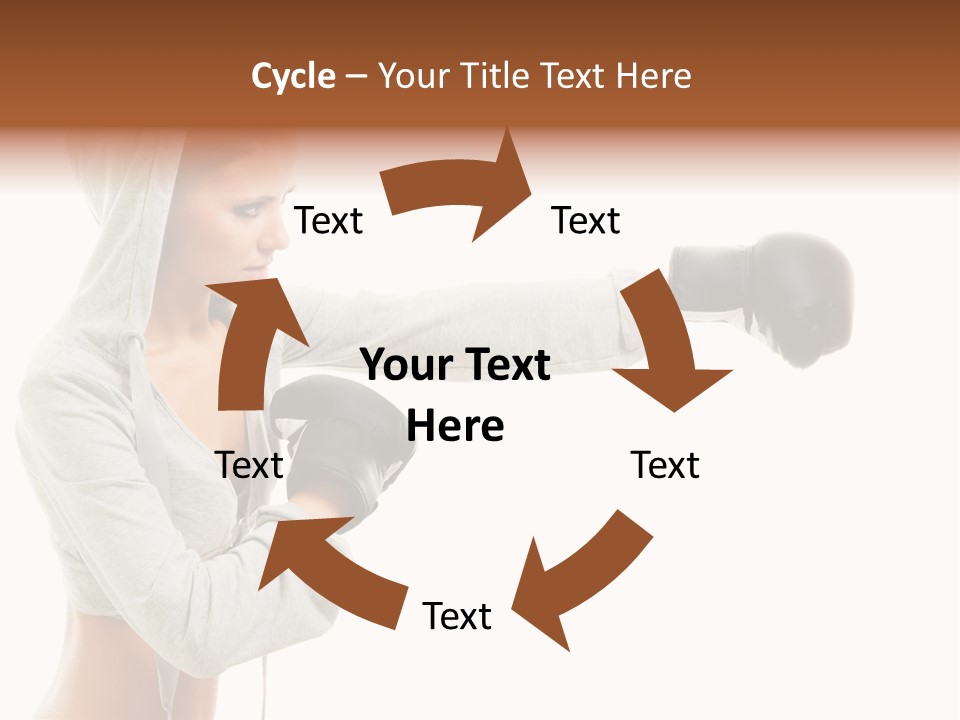 Playful Black Body PowerPoint Template